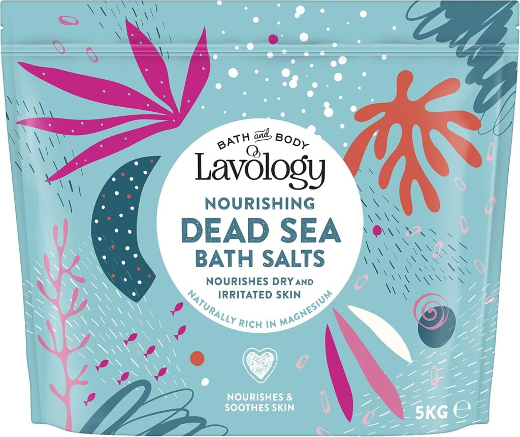 Lavology Dead Sea Bath Salt – natürliches Totes-Meer-Badesalz für Hautpflege und Entspannung