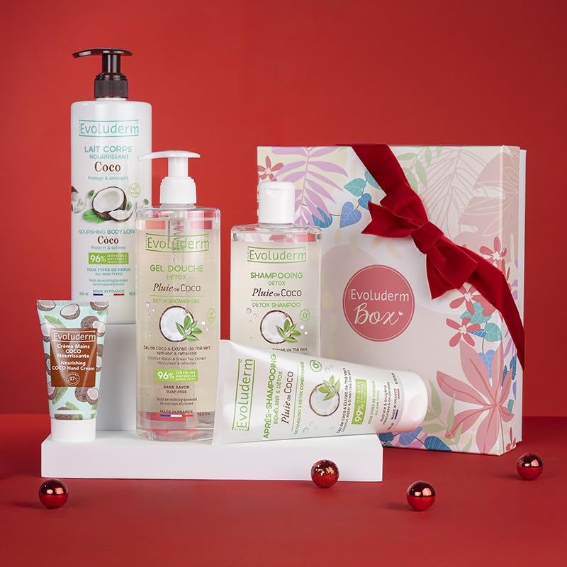 EVOLUDERM Geschenkbox Körper & Haar – vegane Naturkosmetik mit Wohlfühlduft