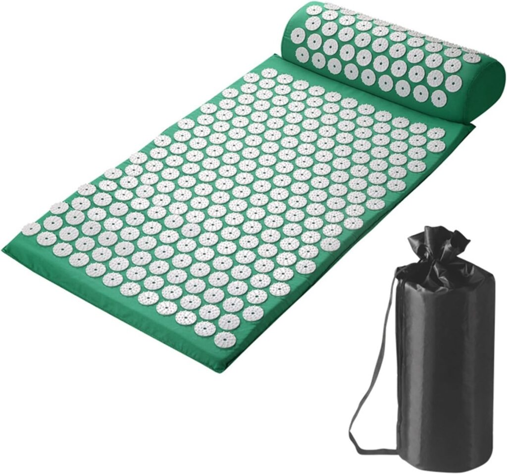 Emdmaltrix Akupressurmatte mit Kissen für Verspannungen