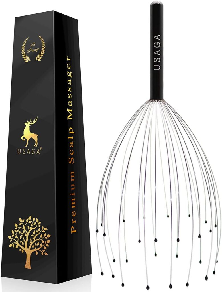 USAGA 28-Finger Kopfhautmassagegerät