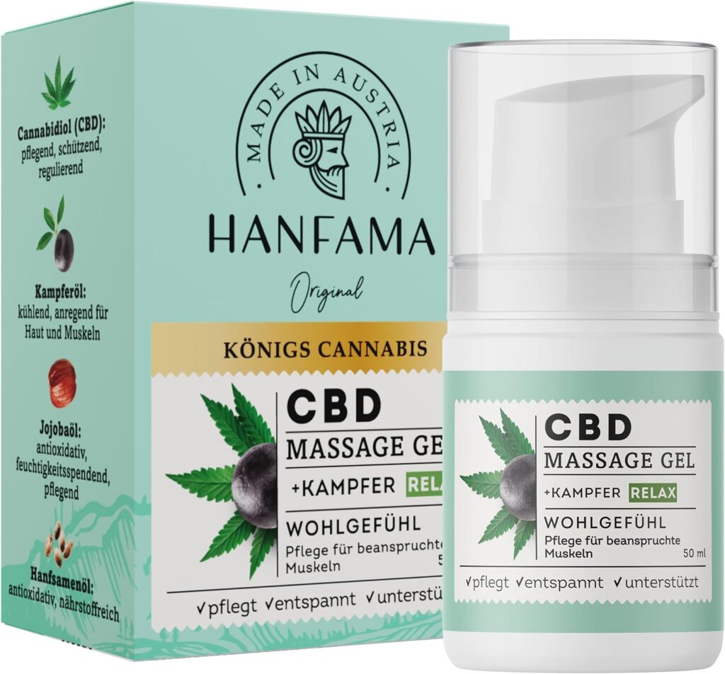 HANFAMA Relax Gel – Kühlendes CBD-Gel zur Muskelentspannung 2026